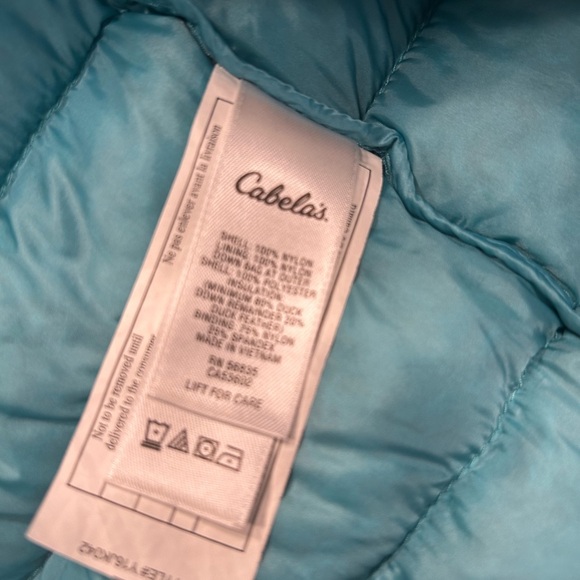 Cabela's Aqua Kids Puffer Jacket - Picture 4 of 4